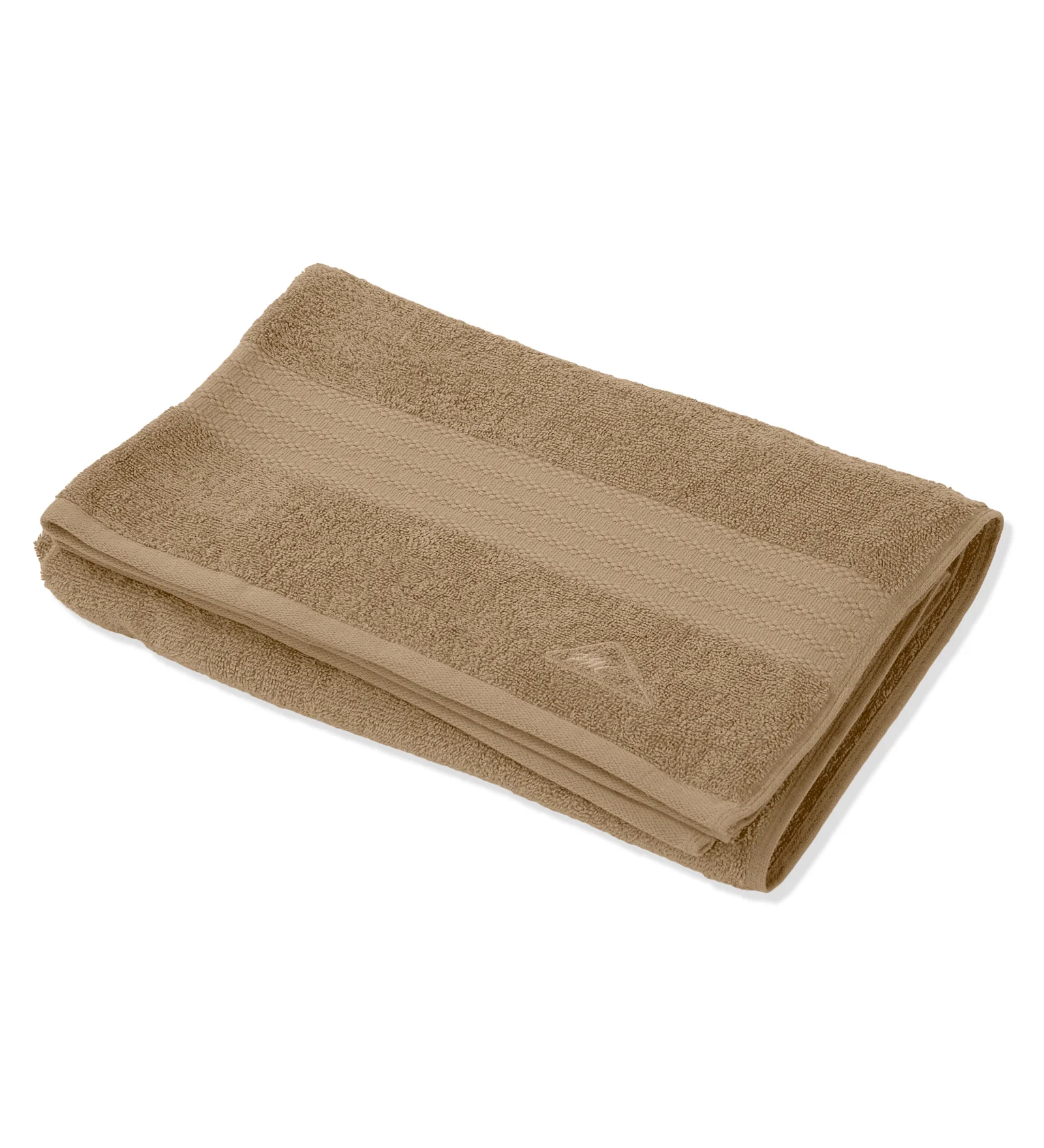Beige Pure Cotton Solid 380 GSM Bath Towel 1 Piece (Jazz Collection) - Image 4