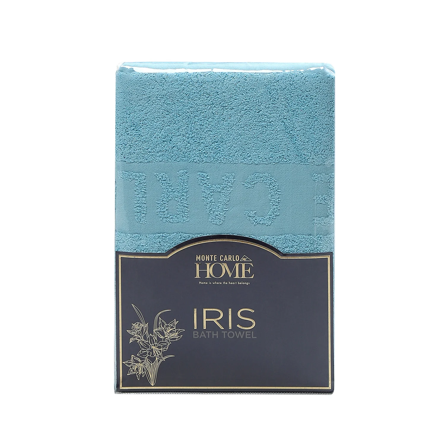 Blue Cotton 525 GSM Bath Towel - Image 5