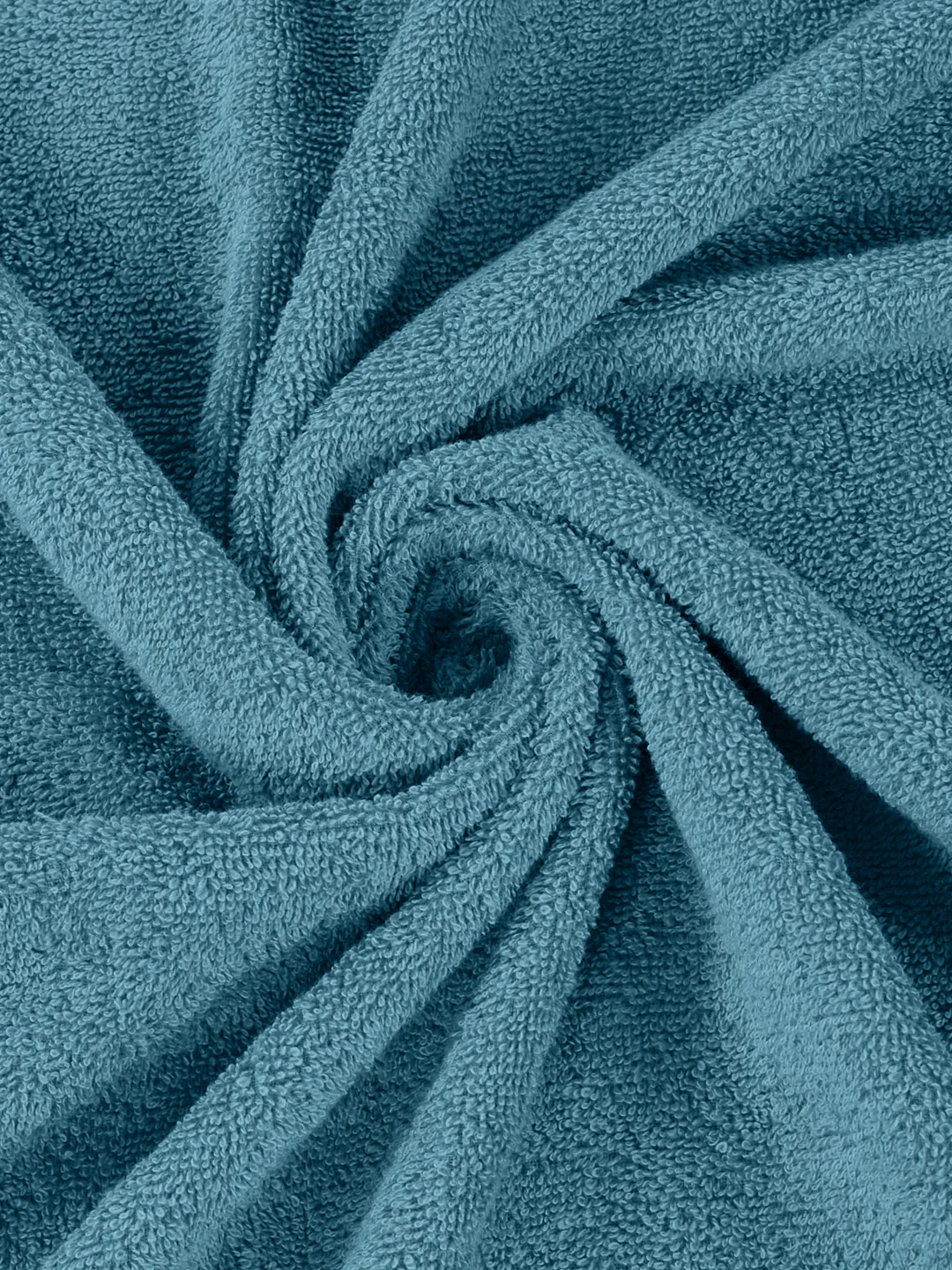 Blue Pure Cotton Solid 380 GSM Car Towel 1 Piece (Jazz Collection) - Image 6
