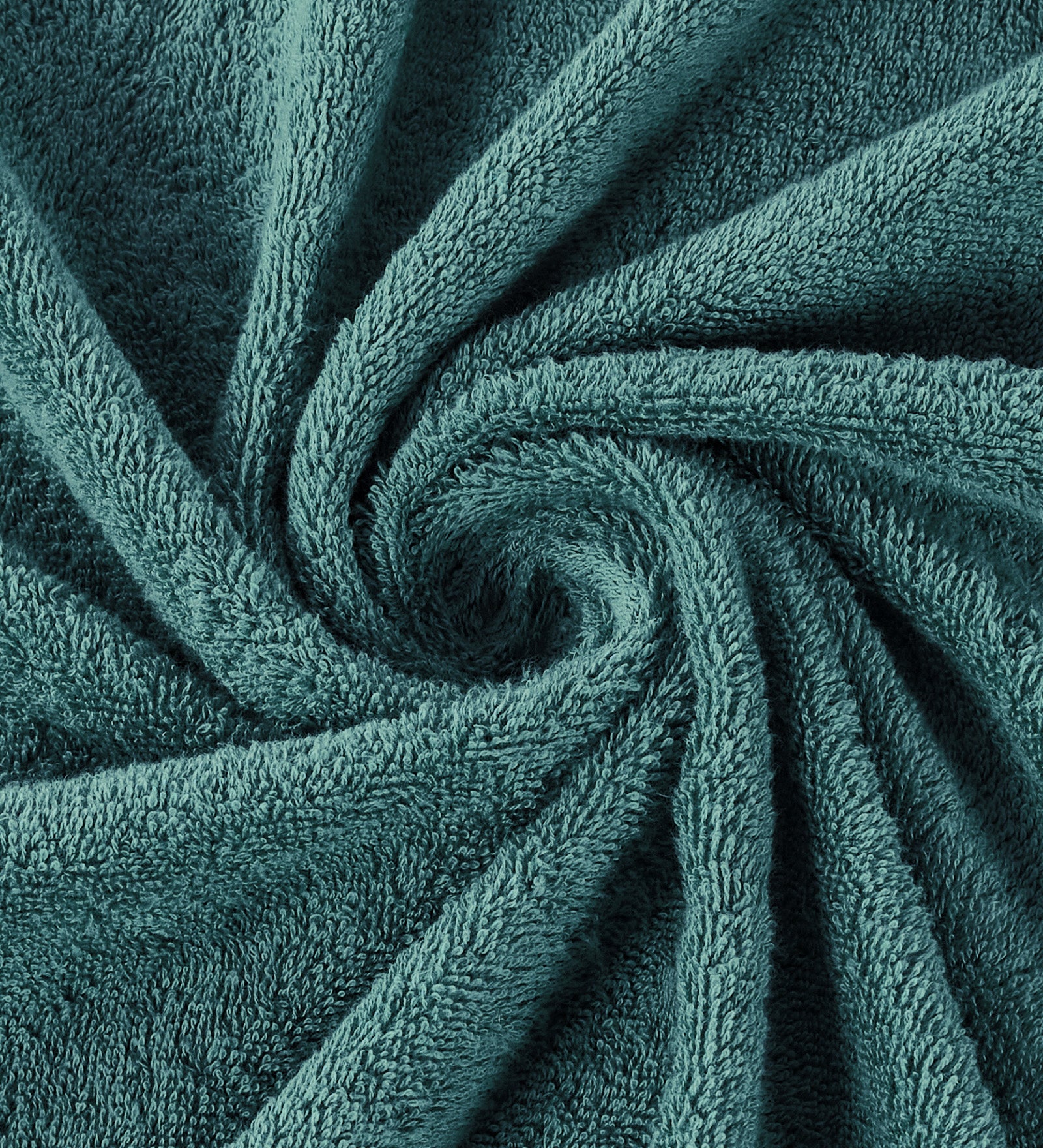 Blue Pure Cotton Solid 450 GSM Bath Towel 1 Piece (Oasis Collection) - Image 7