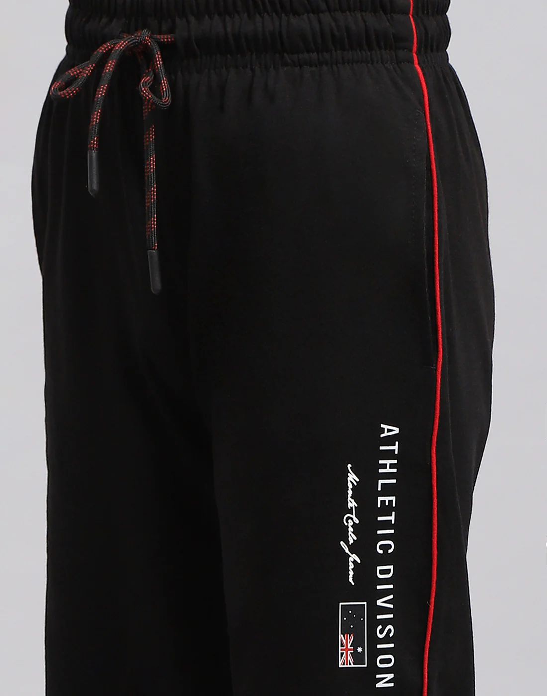 Boys Black Printed Regular Fit Lower - Image 7