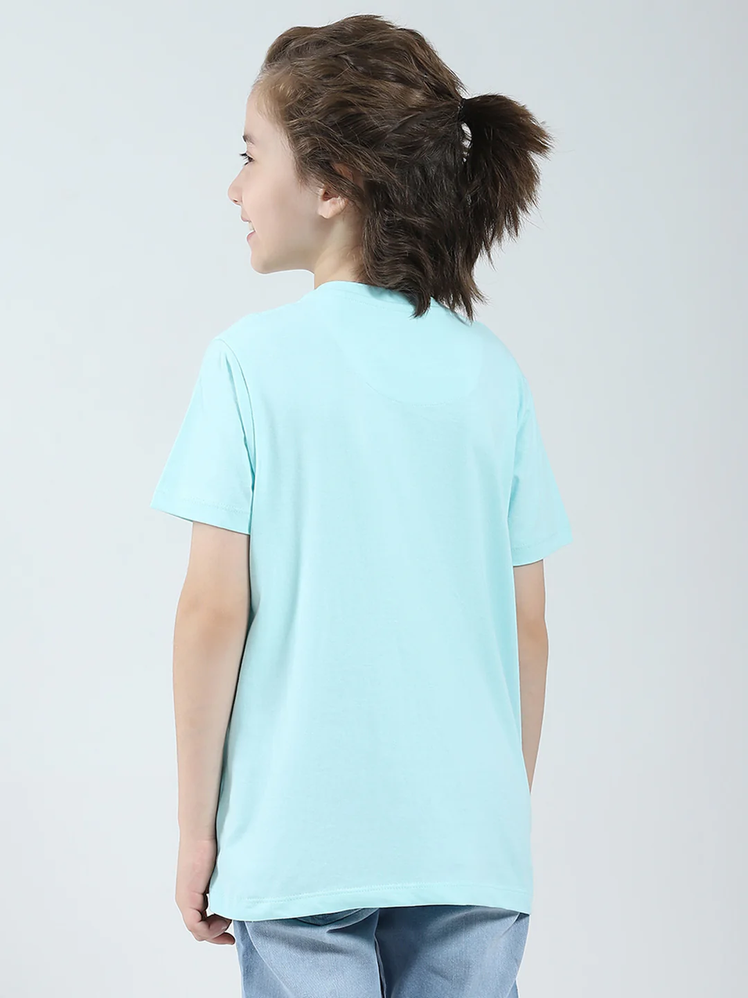 Boys Blue, Peach & Green Printed Round Neck Half Sleeve T-Shirt (Pack of 3) - Image 6