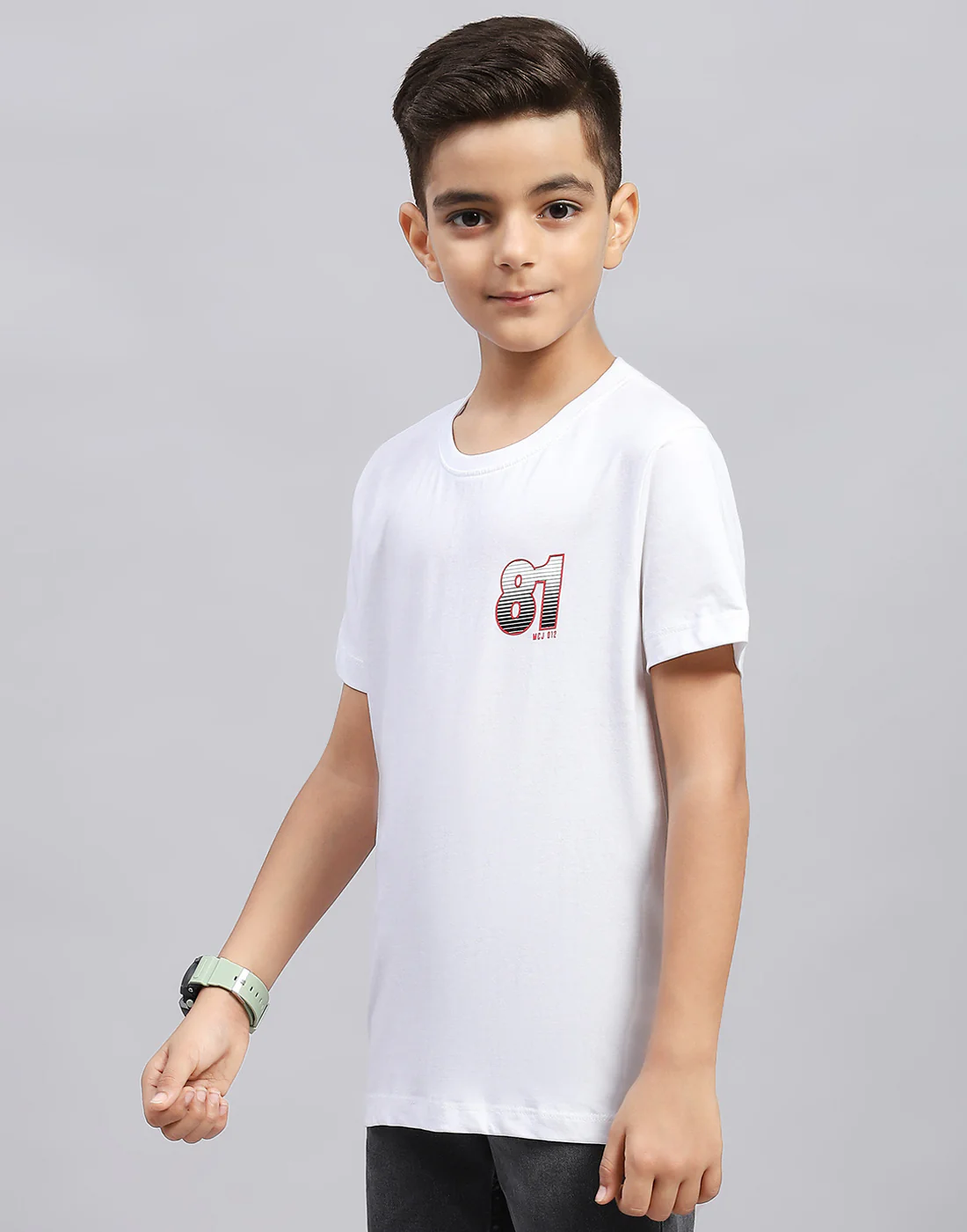 Boys Multi Color Printed Round Neck Half Sleeve T-Shirt (Pack of 3) - Image 13