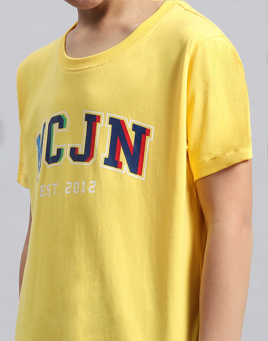 Boys Multi Color Printed Round Neck Half Sleeve T-Shirt - Image 15