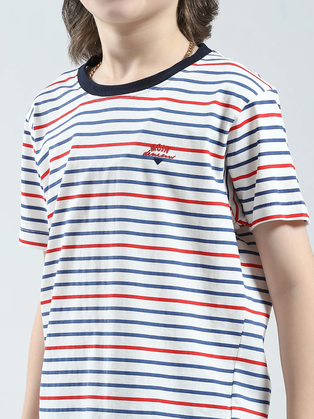 Boys Red, Yellow & White Printed Round Neck Half Sleeve T-Shirt (Pack of 3) - Image 13