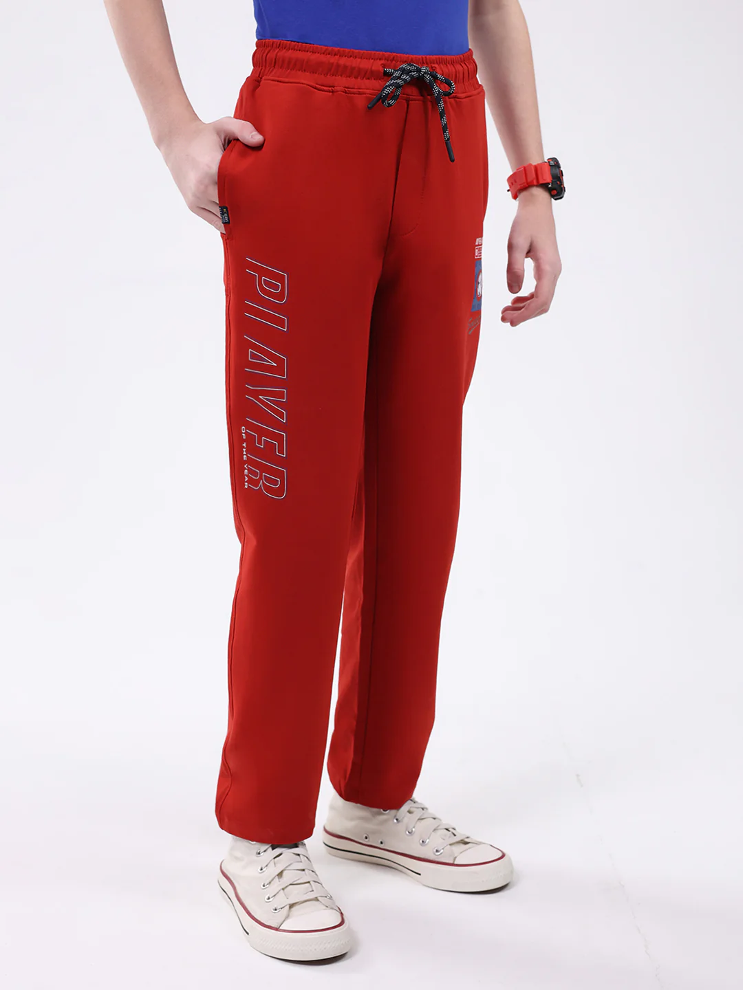 Boys Rust Printed Regular Fit Lower - Image 4