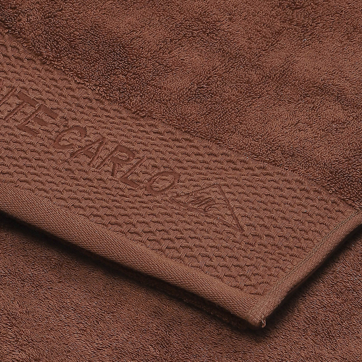 Brown Cotton 650 GSM Bath Towel - Image 3