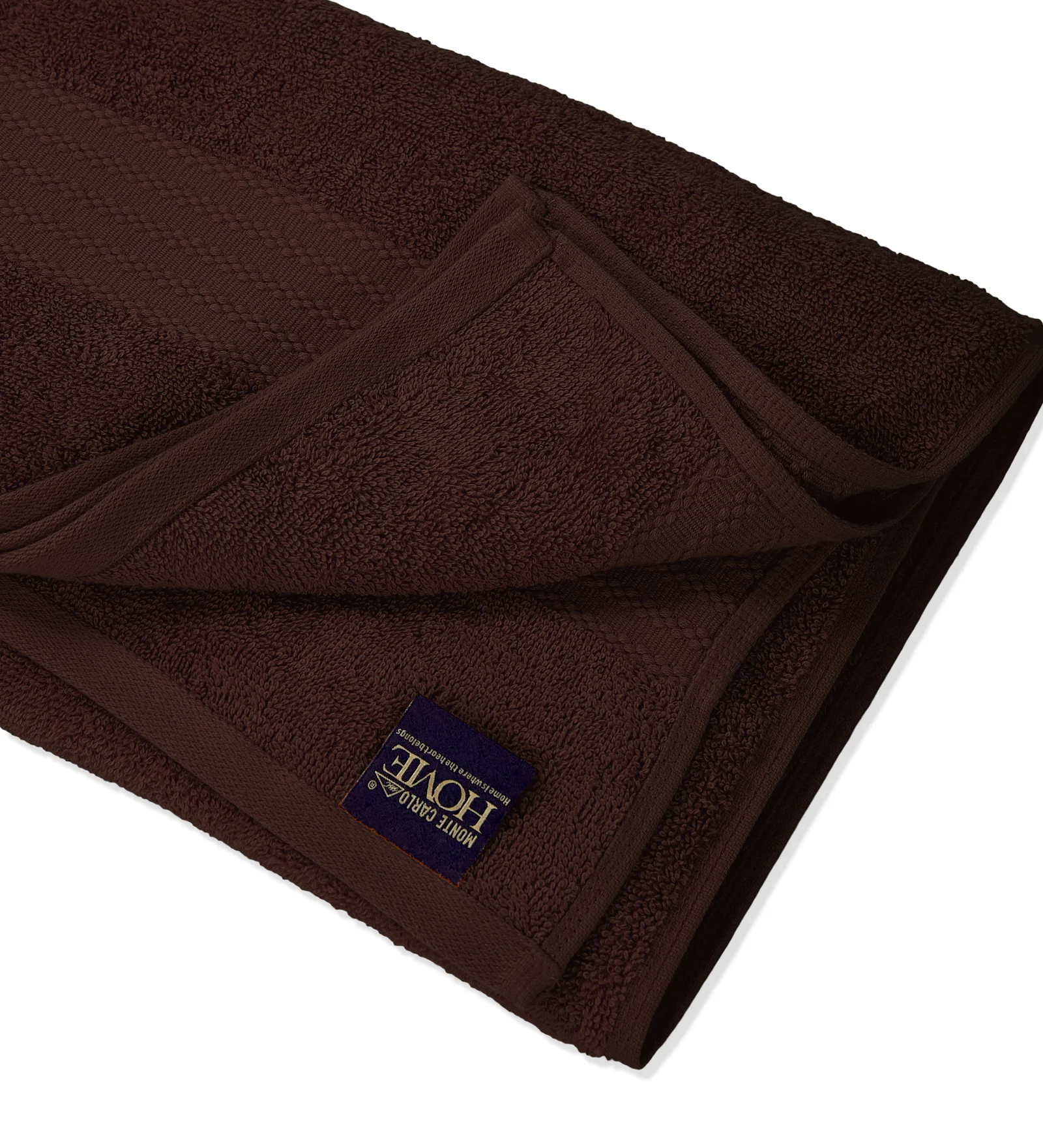 Brown Pure Cotton Solid 380 GSM Bath Towel 1 Piece (Jazz Collection) - Image 5