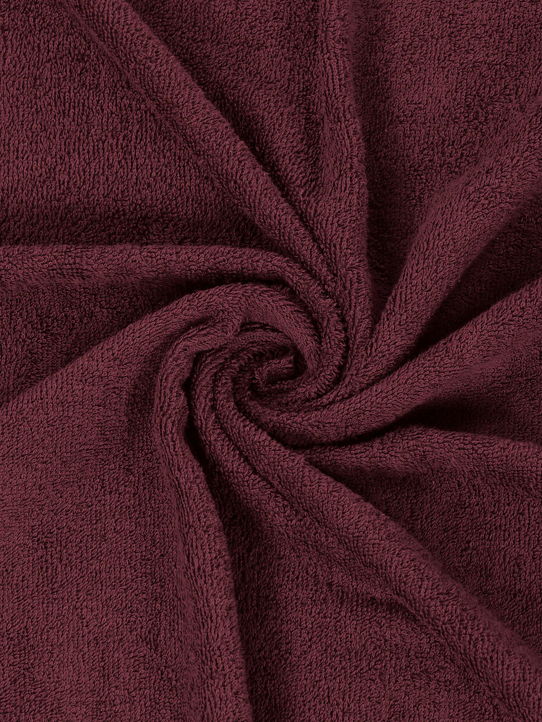 Burgundy Pure Cotton Solid 340 GSM Car Towel 1 Piece (Soho Collection) - Image 6