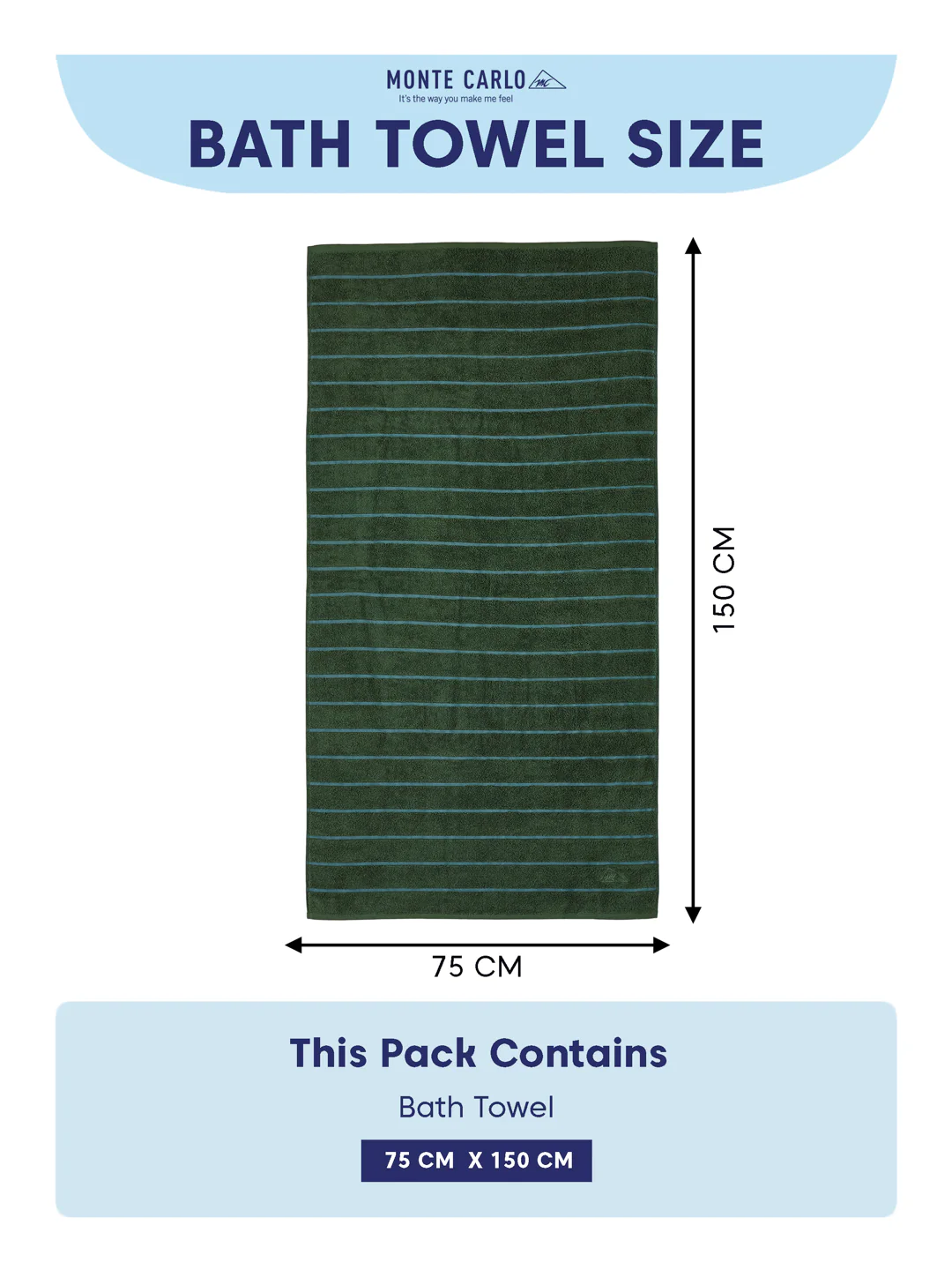 Dusty Blue & Green 100% Cotton Solid 480 GSM Bath Towel King & Queen 2 Pc Set Gifting Box Pack - Image 14