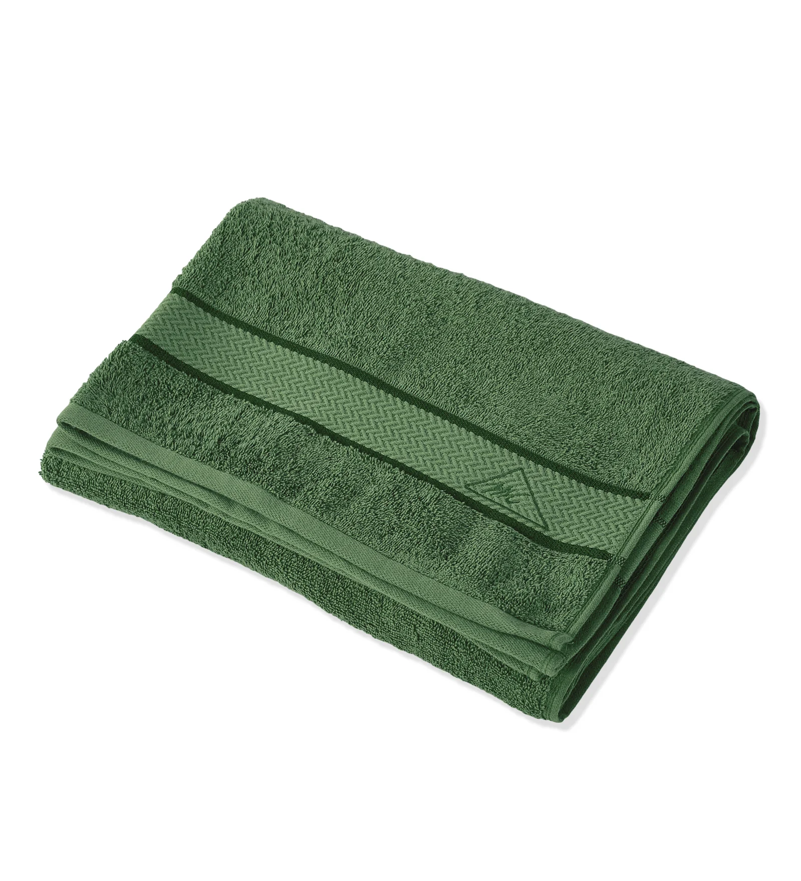 Eden Green Pure Cotton Solid 450 GSM Bath Towel 1 Piece (Oasis Collection) - Image 4