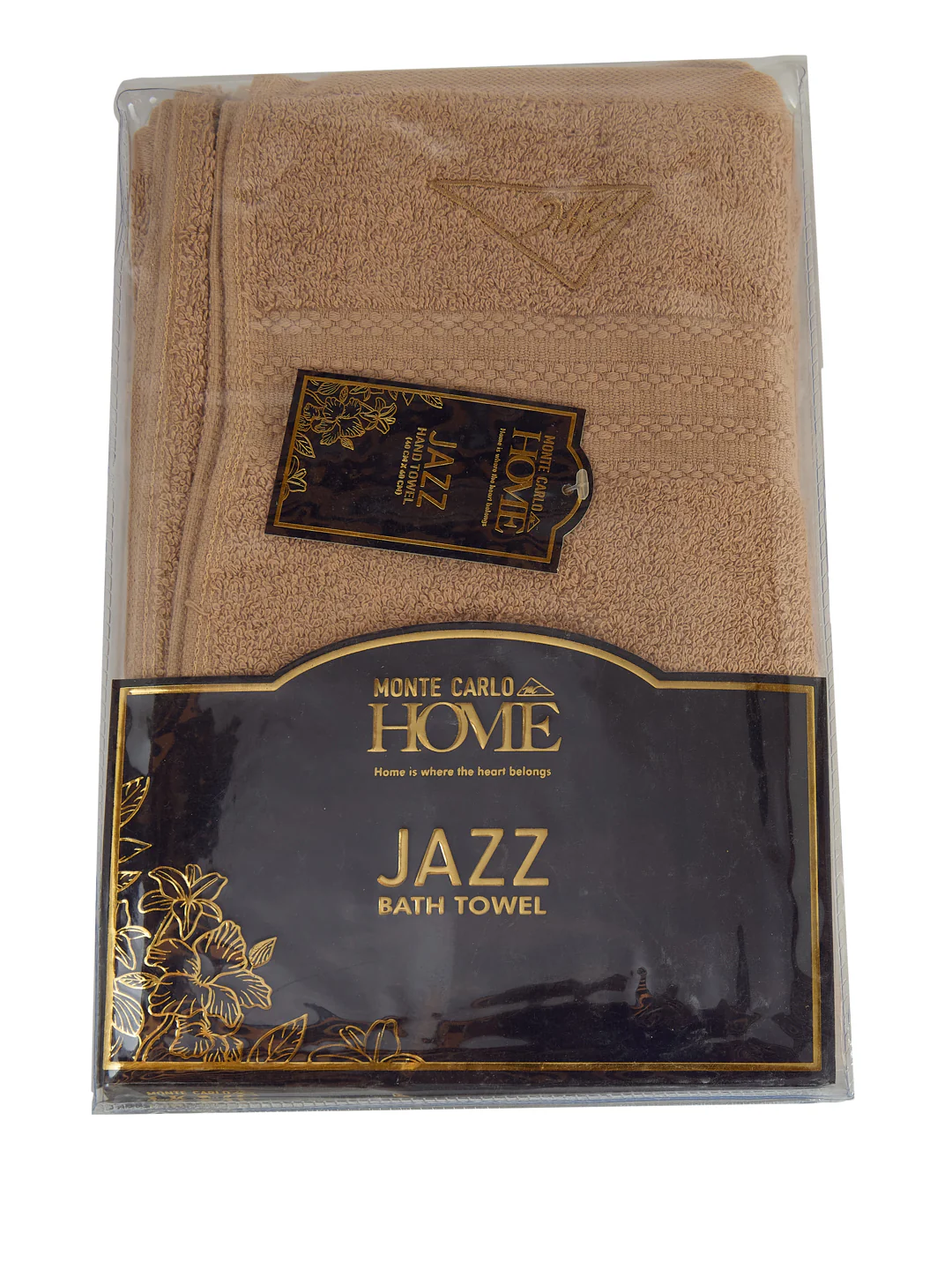 Essential Beige 100% Cotton Solid 380 GSM Bath Towel Jazz Small 1 Pc Pvc Pack - Image 9