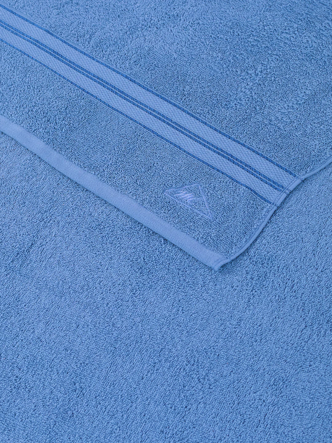 Essential Blue 100% Cotton Solid 400 GSM Bath Towel Jasper 1 Pc Pvc Pack - Image 6