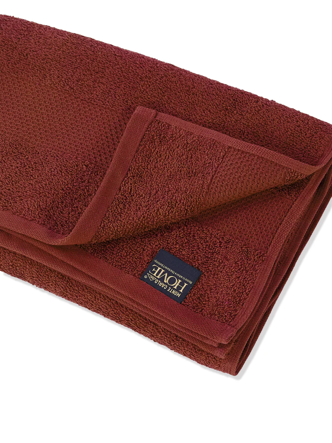 Essential Brick Red 100% Cotton Solid 380 GSM Bath Towel Super Charm 1 Pc Pvc Pack - Image 5