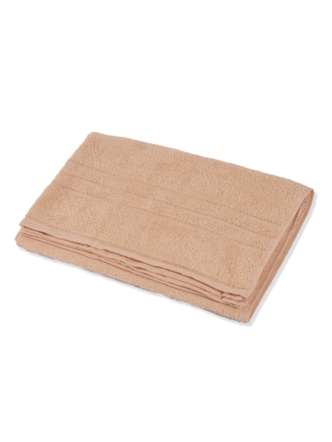 Essential Camel Brown 100% Cotton Solid 340 GSM Bath Towel Soho 1 Pc Pvc Pack - Image 4