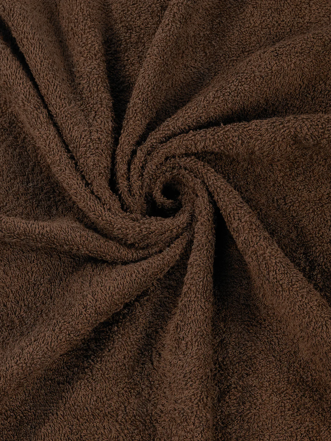 Essential Dark Brown 100% Cotton Solid 340 GSM Bath Towel Soho Small 1 Pc Pvc Pack - Image 7