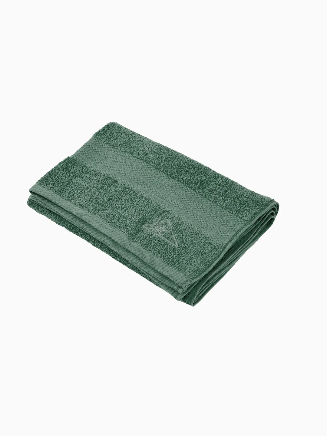Essential Elm Green 100% Cotton Solid 380 GSM Bath Towel Jazz Small 1 Pc Pvc Pack - Image 4