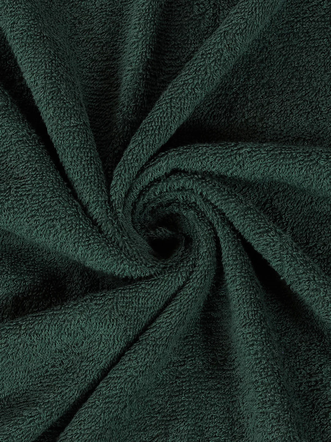 Essential Green 100% Cotton Solid 340 GSM Bath Towel Soho 1 Pc Pvc Pack - Image 7