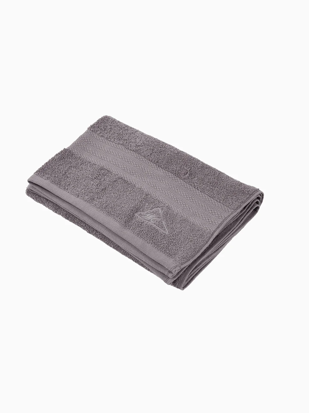 Essential Grey 100% Cotton Solid 380 GSM Bath Towel Jazz Small 1 Pc Pvc Pack - Image 4