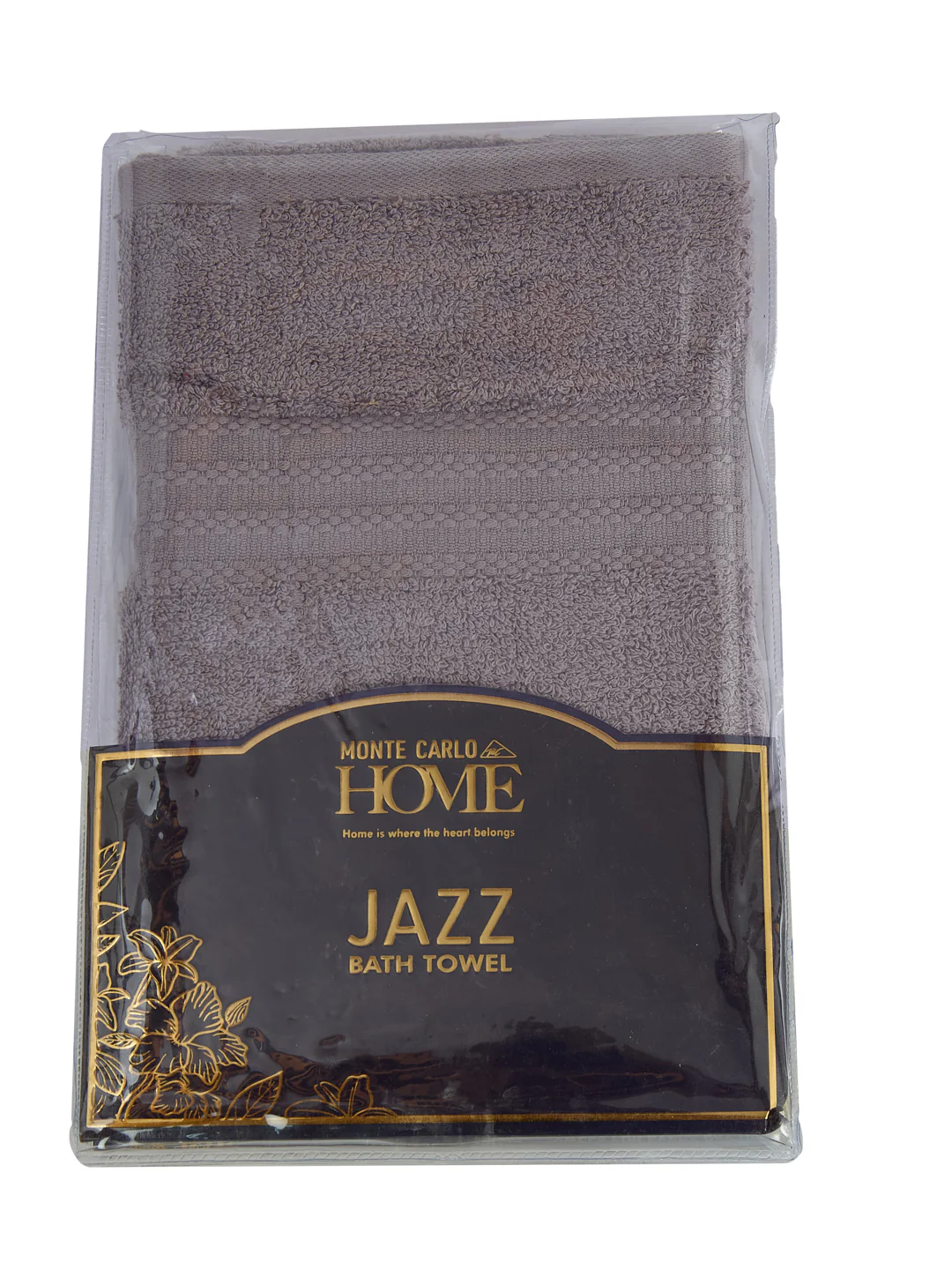 Essential Grey 100% Cotton Solid 380 GSM Bath Towel Jazz Small 1 Pc Pvc Pack - Image 9