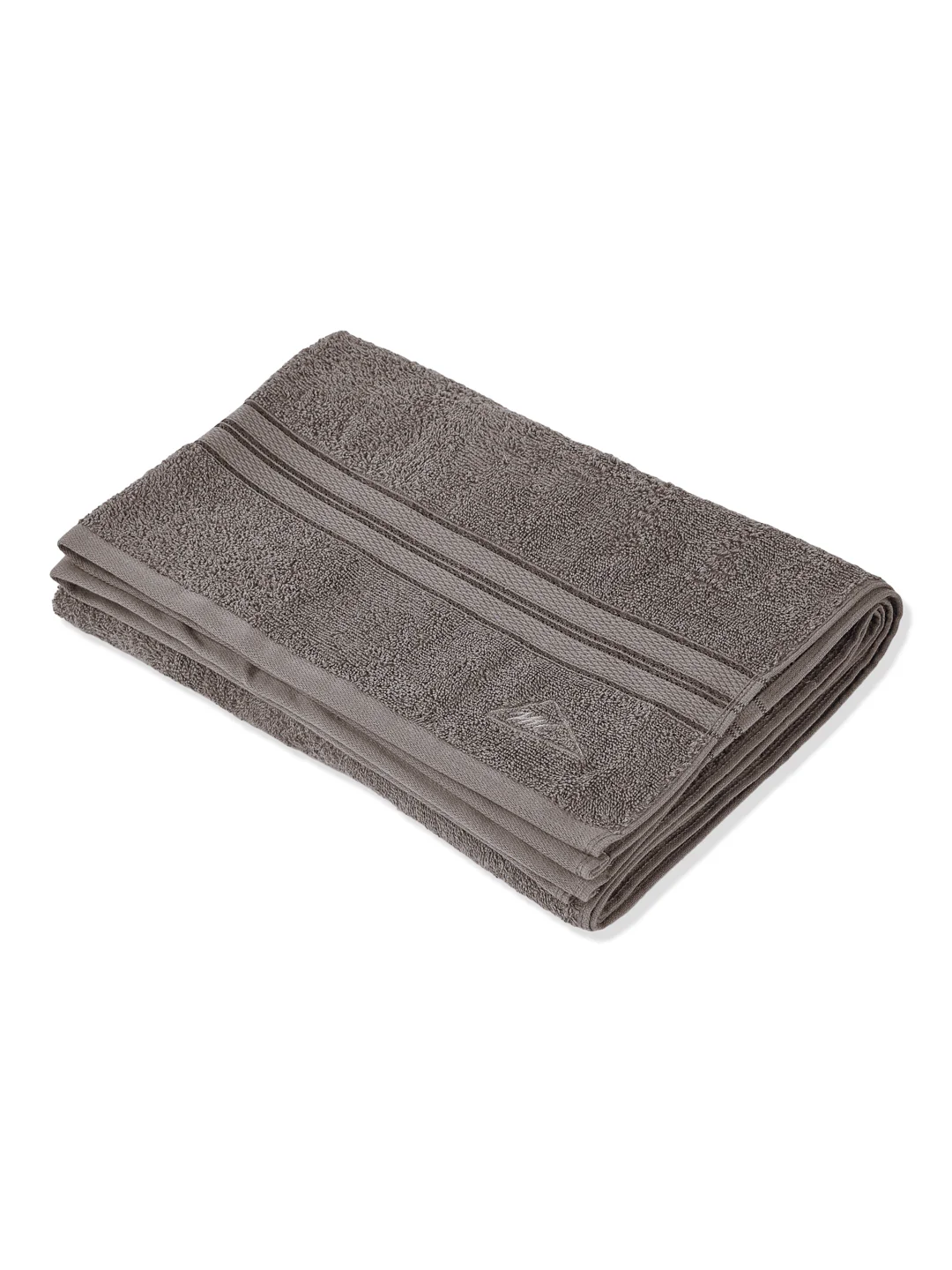 Essential Grey 100% Cotton Solid 400 GSM Bath Towel Jasper 1 Pc Pvc Pack - Image 4