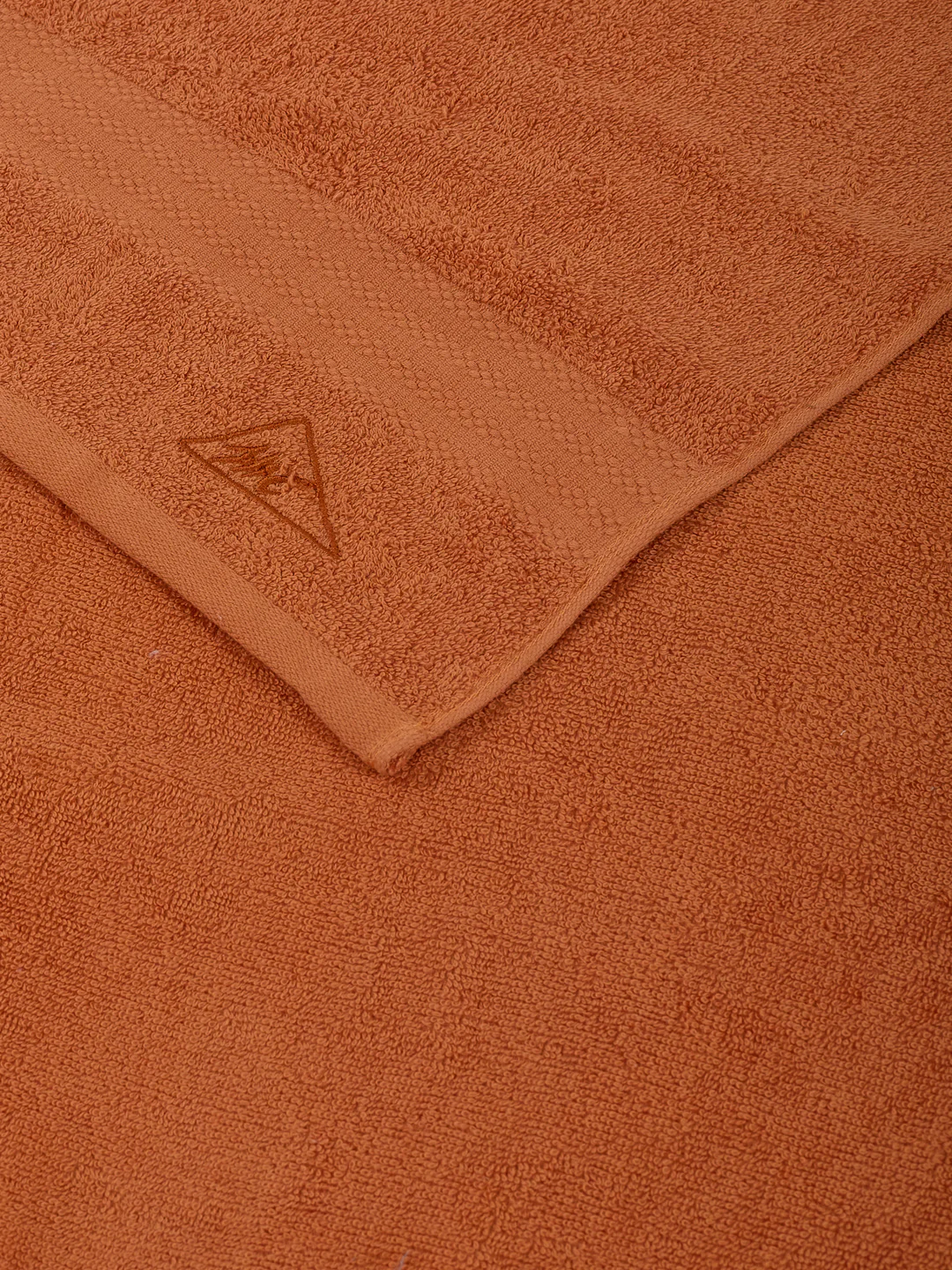 Essential Orange 100% Cotton Solid 380 GSM Bath Towel Jazz Small 1 Pc Pvc Pack - Image 6
