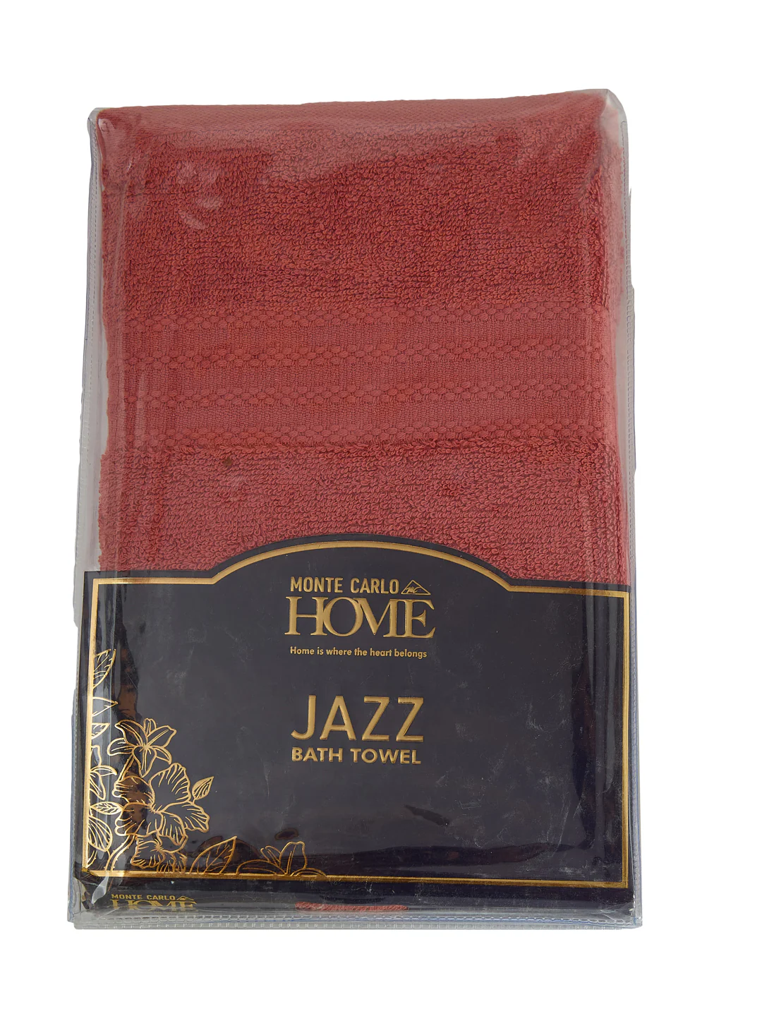 Essential Peach Pink 100% Cotton Solid 380 GSM Bath Towel Jazz Small 1 Pc Pvc Pack - Image 9
