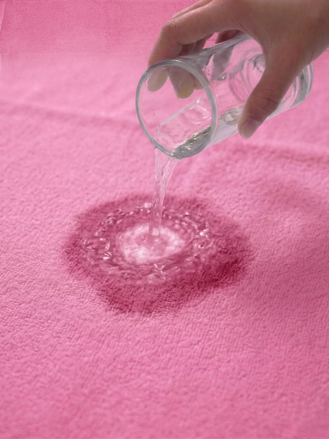 Essential Pink 100% Cotton Solid 340 GSM Bath Towel Soho 1 Pc Pvc Pack - Image 3