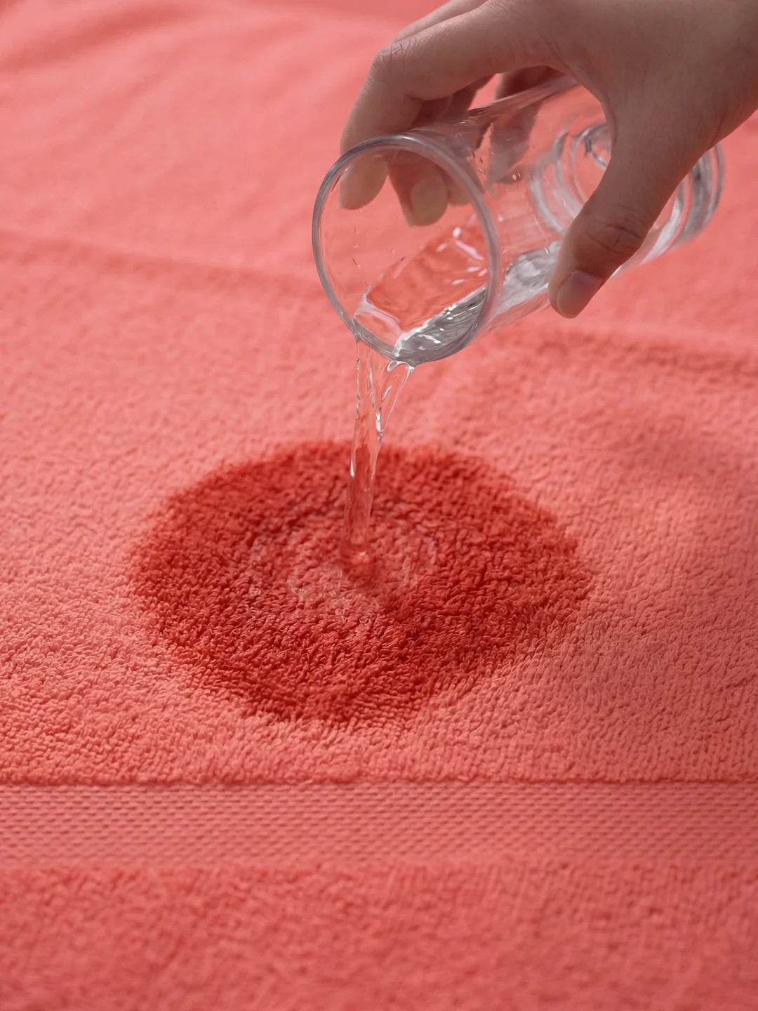Essential Pink 100% Cotton Solid 380 GSM Bath Towel Super Charm 1 Pc Pvc Pack - Image 3