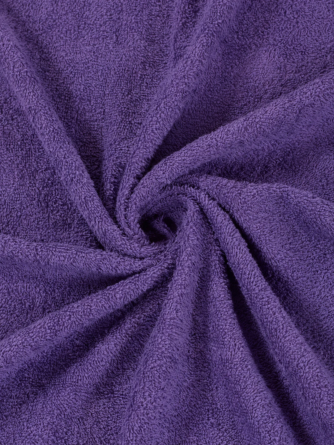 Essential Purple 100% Cotton Solid 340 GSM Bath Towel Soho Small 1 Pc Pvc Pack - Image 7