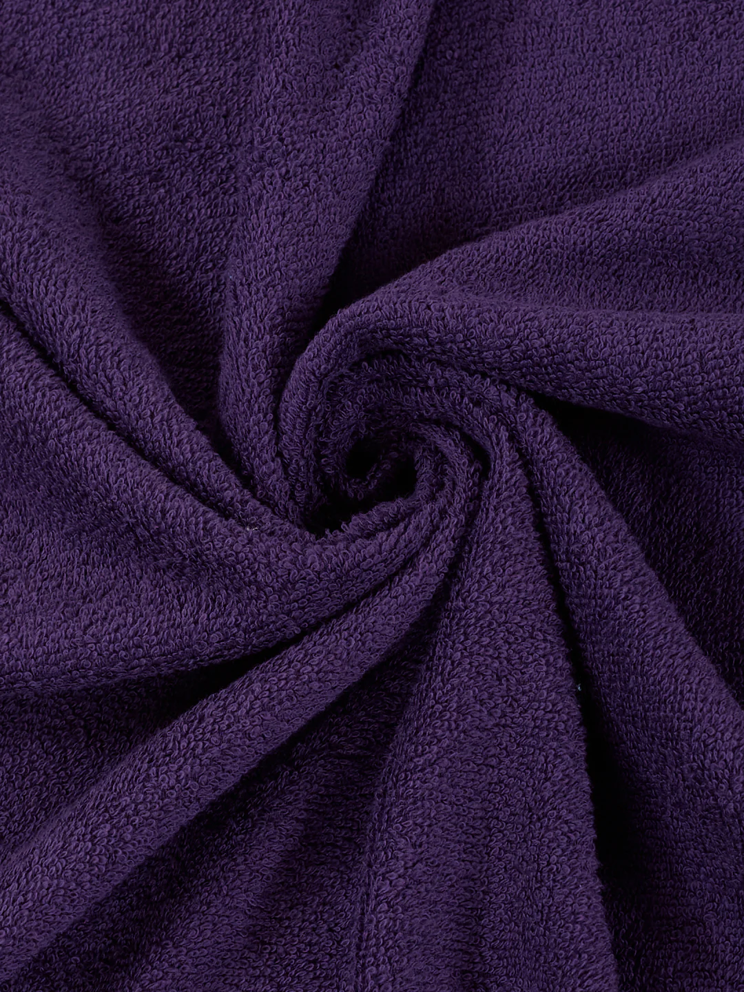 Essential Purple 100% Cotton Solid 380 GSM Bath Towel Jazz Small 1 Pc Pvc Pack - Image 7