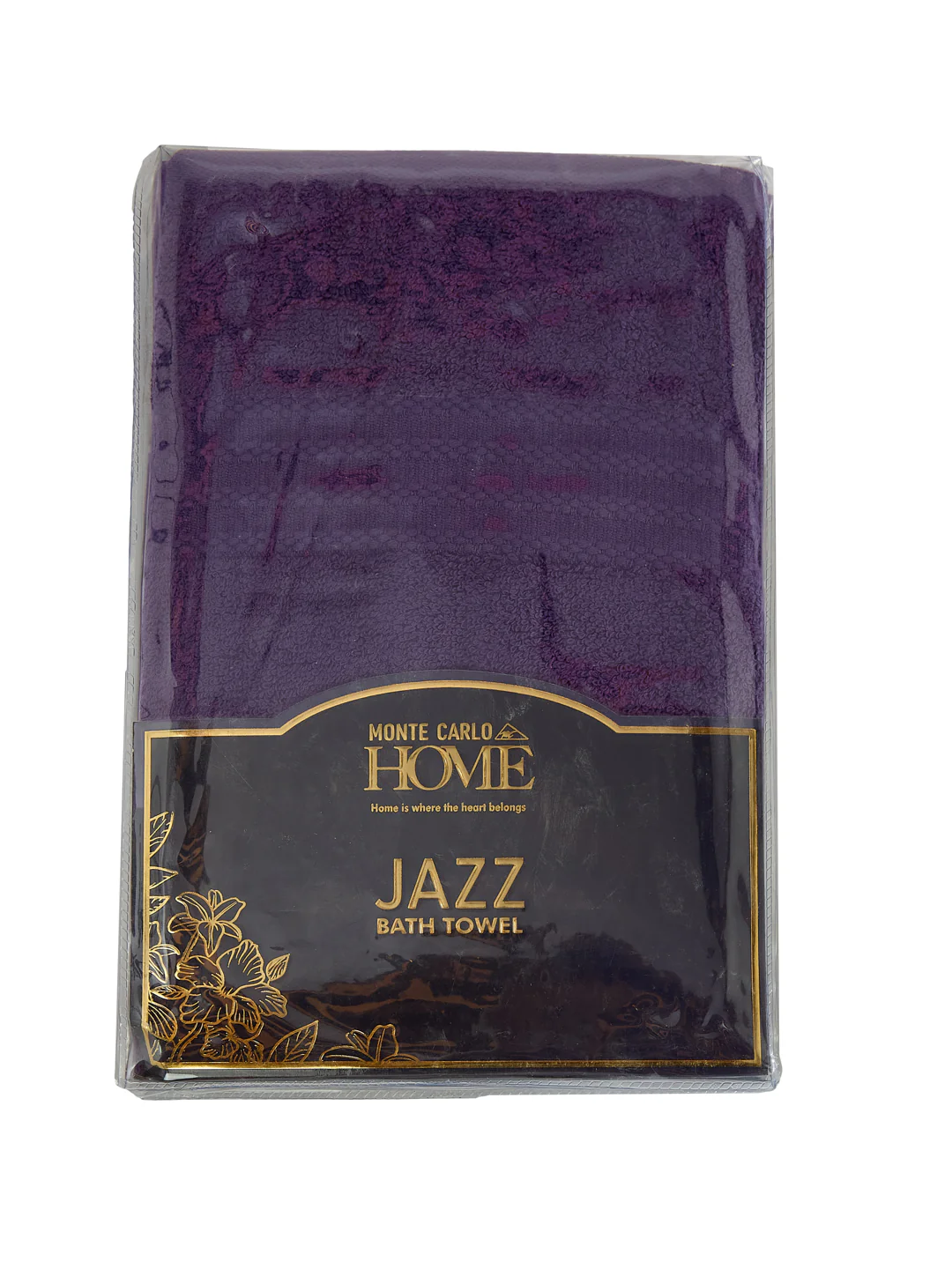 Essential Purple 100% Cotton Solid 380 GSM Bath Towel Jazz Small 1 Pc Pvc Pack - Image 9