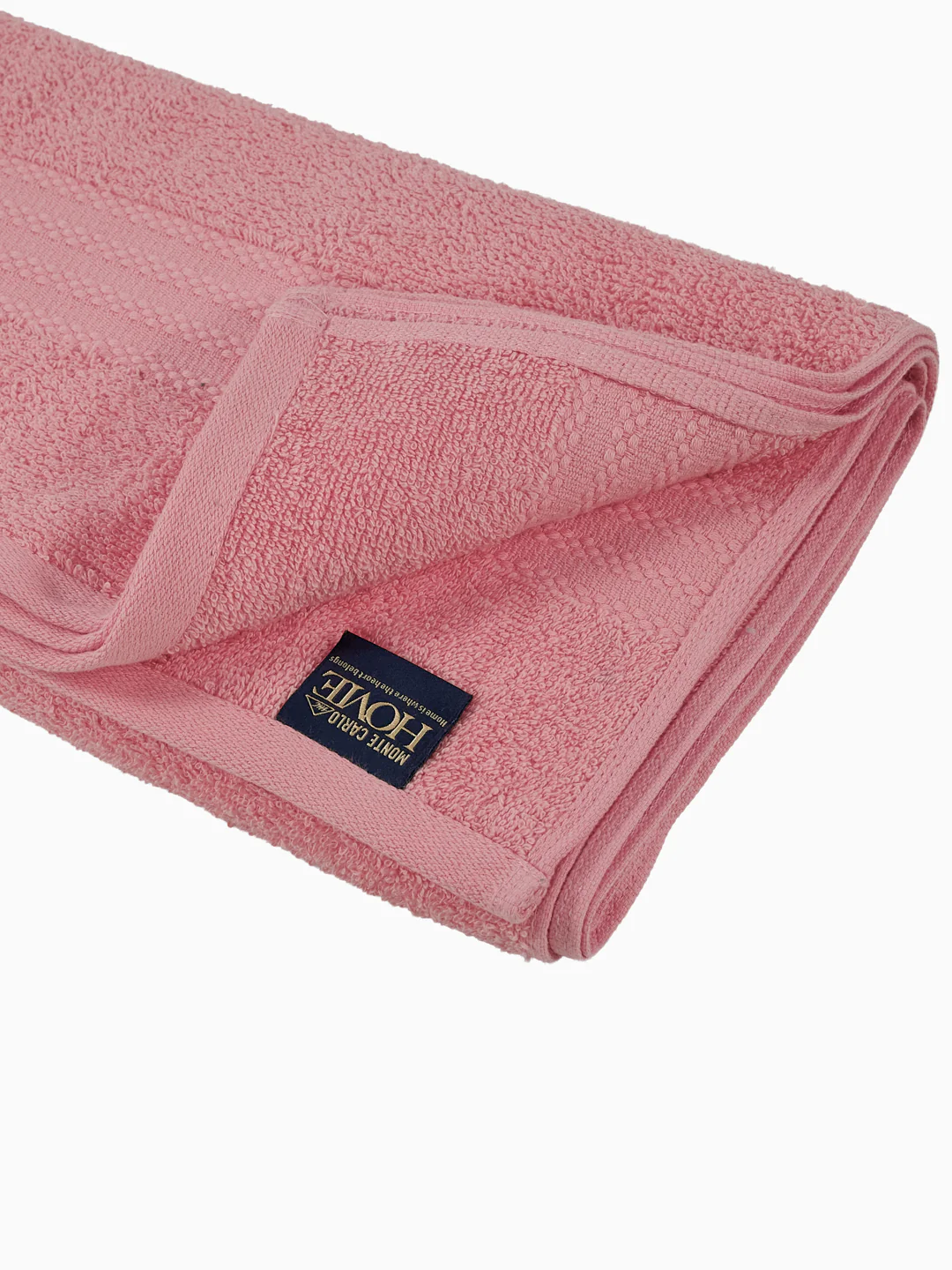 Essential Quartz Pink 100% Cotton Solid 380 GSM Bath Towel Jazz Small 1 Pc Pvc Pack - Image 5
