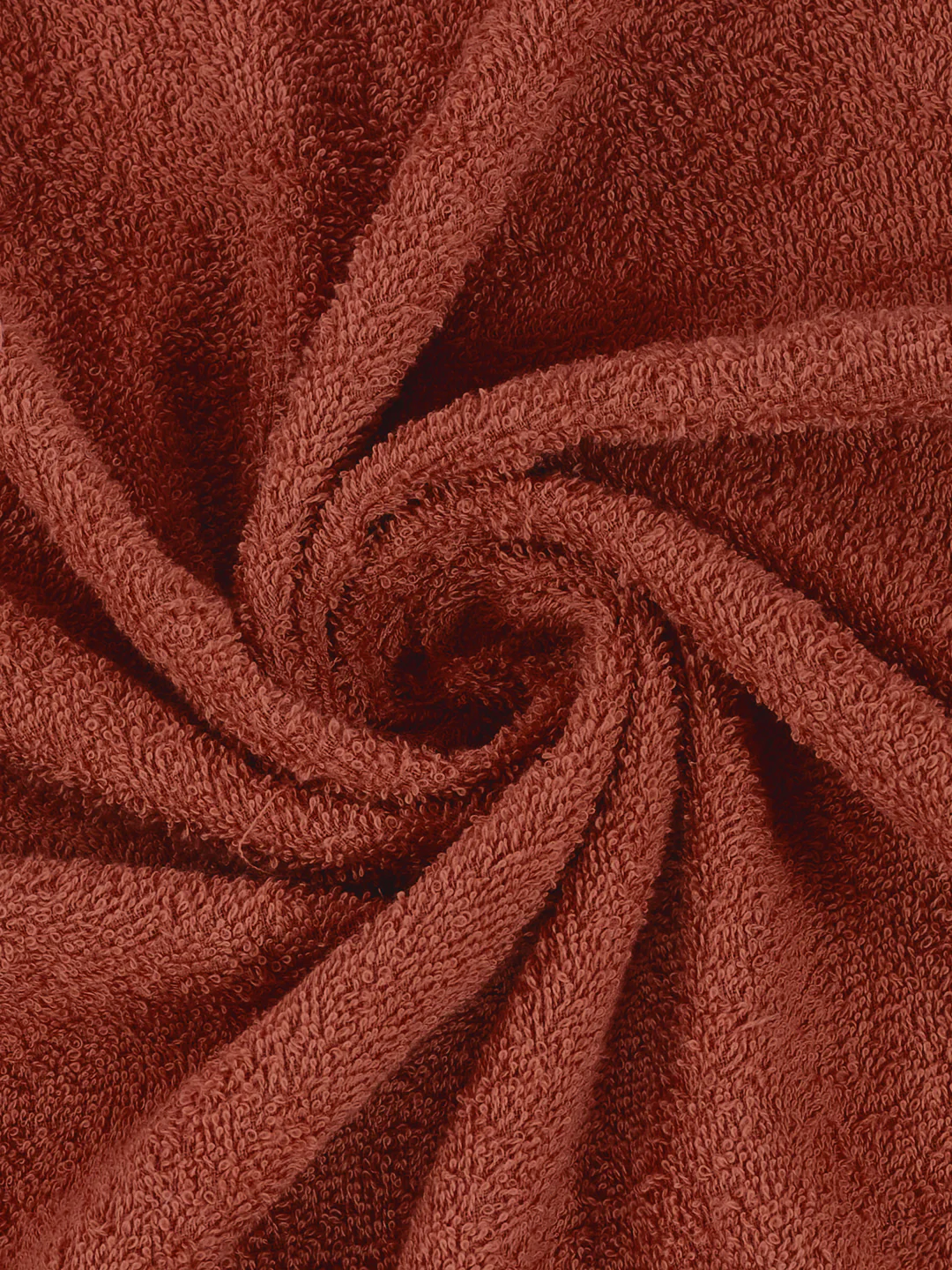 Essential Rust 100% Cotton Solid 340 GSM Bath Towel Soho 1 Pc Pvc Pack - Image 7