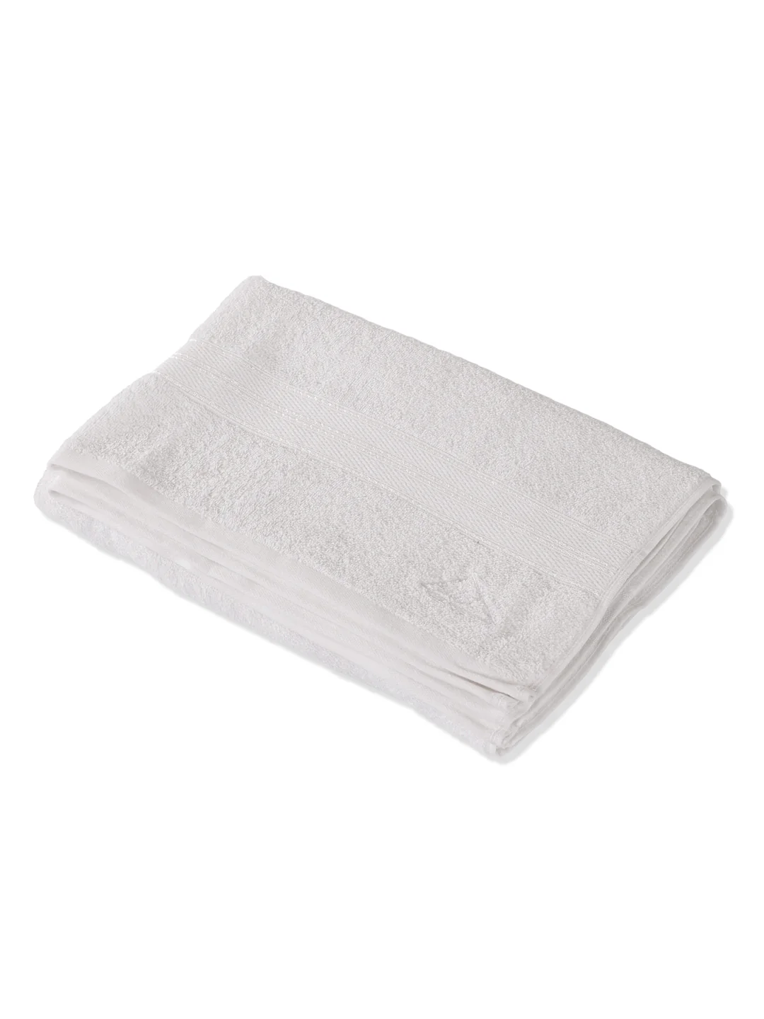 Essential White 100% Cotton Solid 400 GSM Bath Towel Jasper 1 Pc Pvc Pack - Image 4