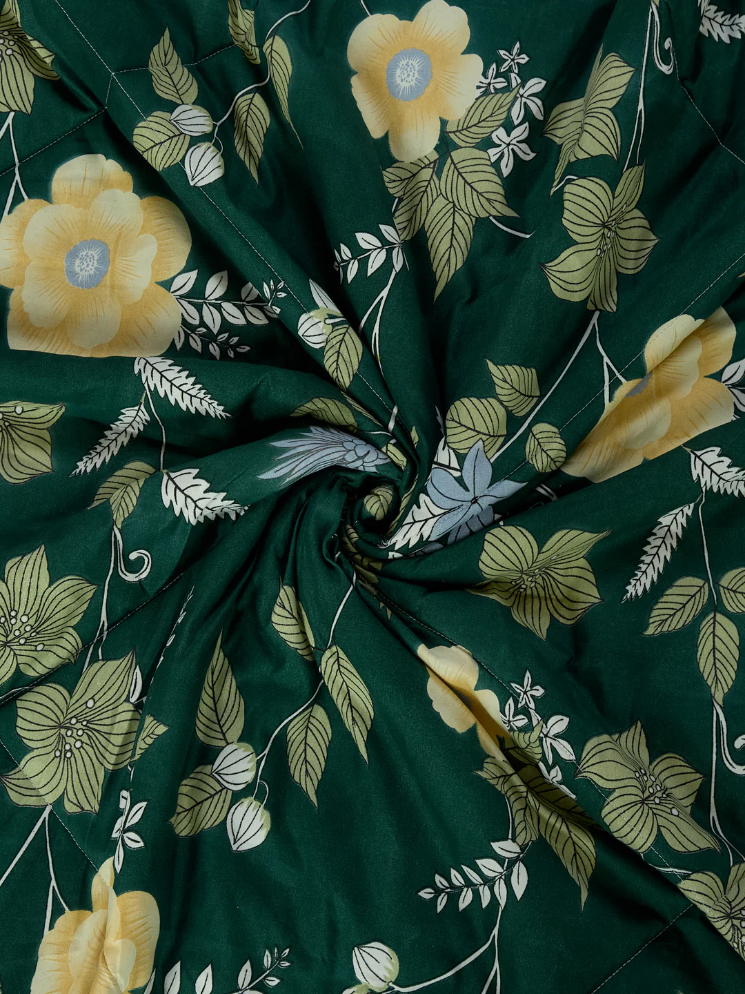 Floral Print Double Bed 3 Ply 105 GSM Comforter Timeless Collection Weight 1.6 kg - Image 7