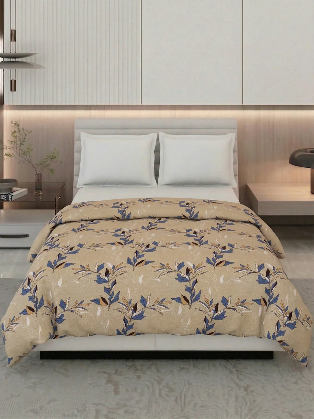 Floral Print Double Bed 3 Ply 105 GSM Comforter Timeless Collection Weight 1.6 kg - Image 3