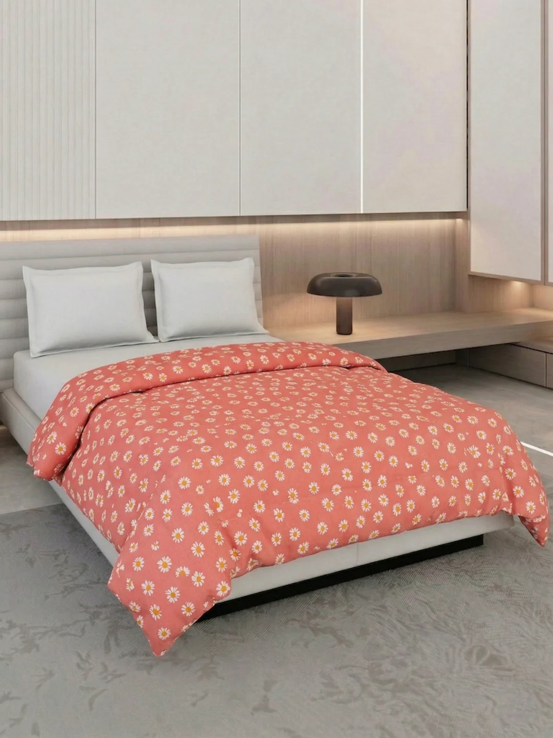 Floral Print Double Bed 3 Ply 105 GSM Comforter Timeless Collection Weight 1.6 kg - Image 2