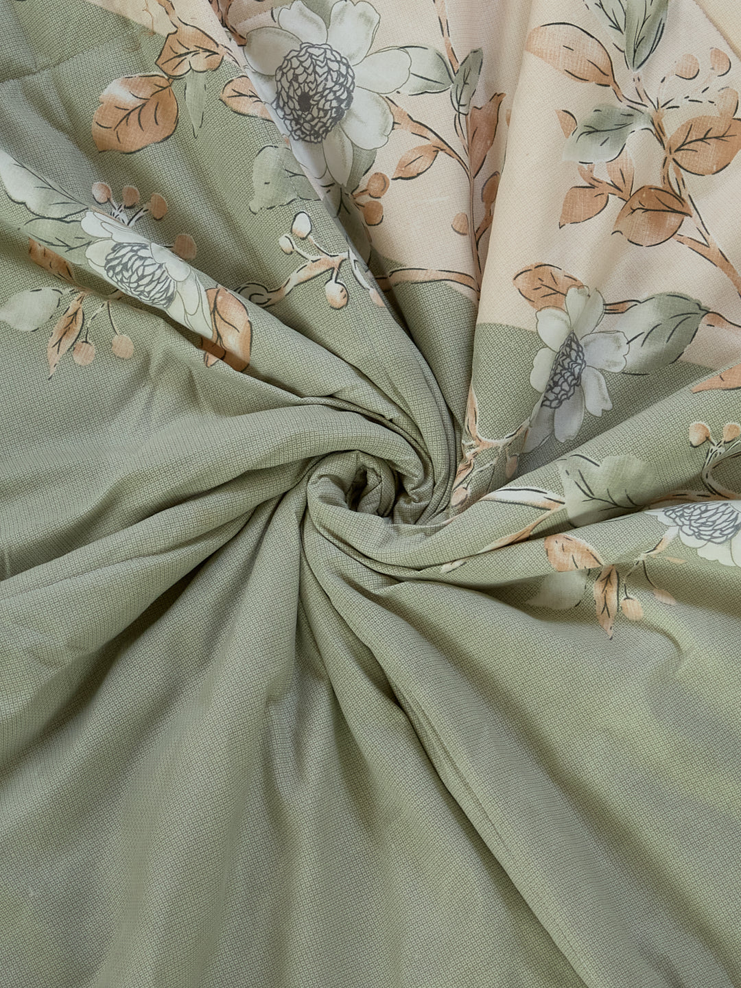 Floral Print Double Bed 3 Ply 105 GSM Comforter Timeless Collection Weight 1.6 kg - Image 7