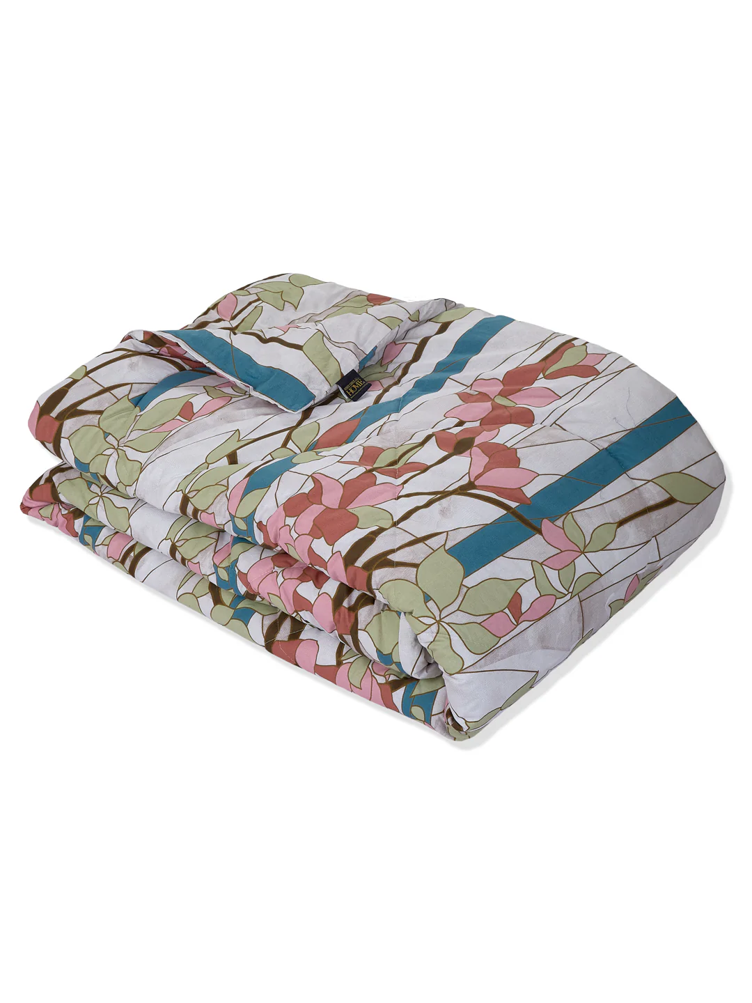 Floral Print King Size 3 Ply 150 GSM Comforter Prestige Collection Weight 2.5 kg - Image 5