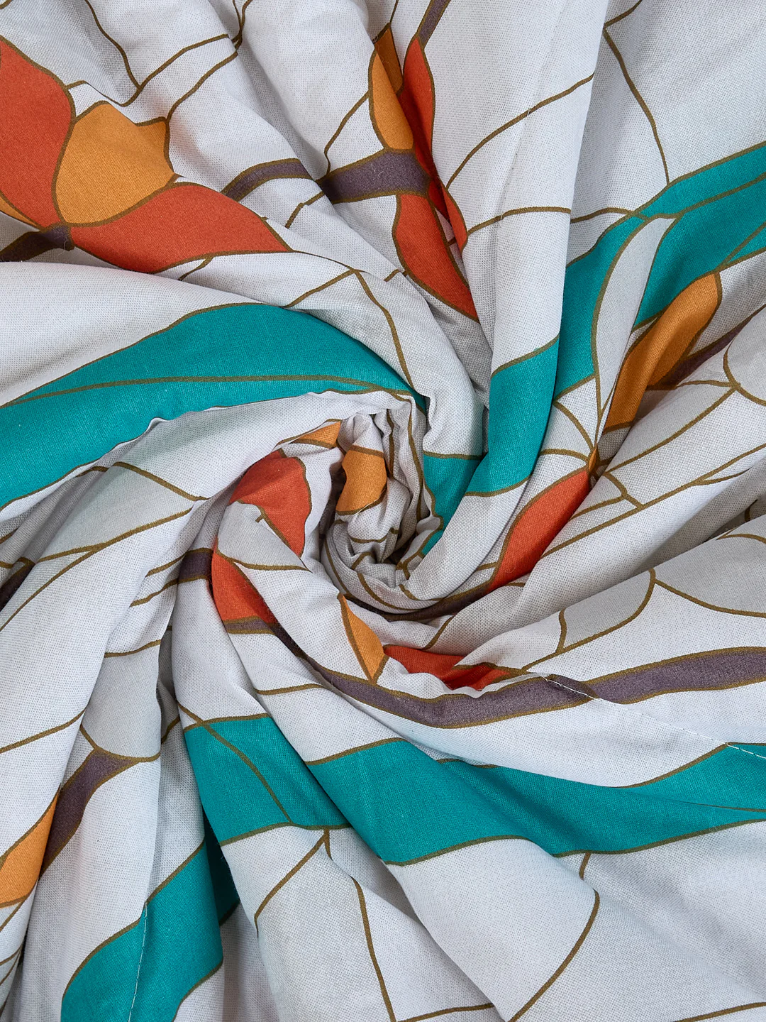 Floral Print King Size 3 Ply 150 GSM Comforter Prestige Collection Weight 2.5 kg - Image 7
