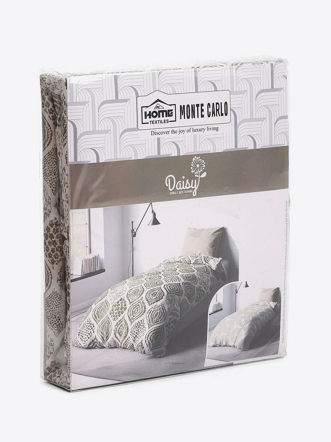 Floral Print Single Bed 150 GSM Dohar for Mild Winter - (Daisy) - Image 10