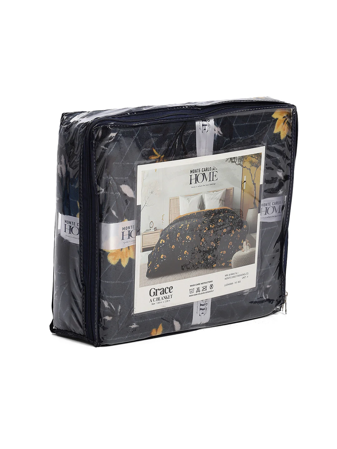 Floral Print Single Bed 210 GSM Blanket for AC Room - (Grace) - Image 8