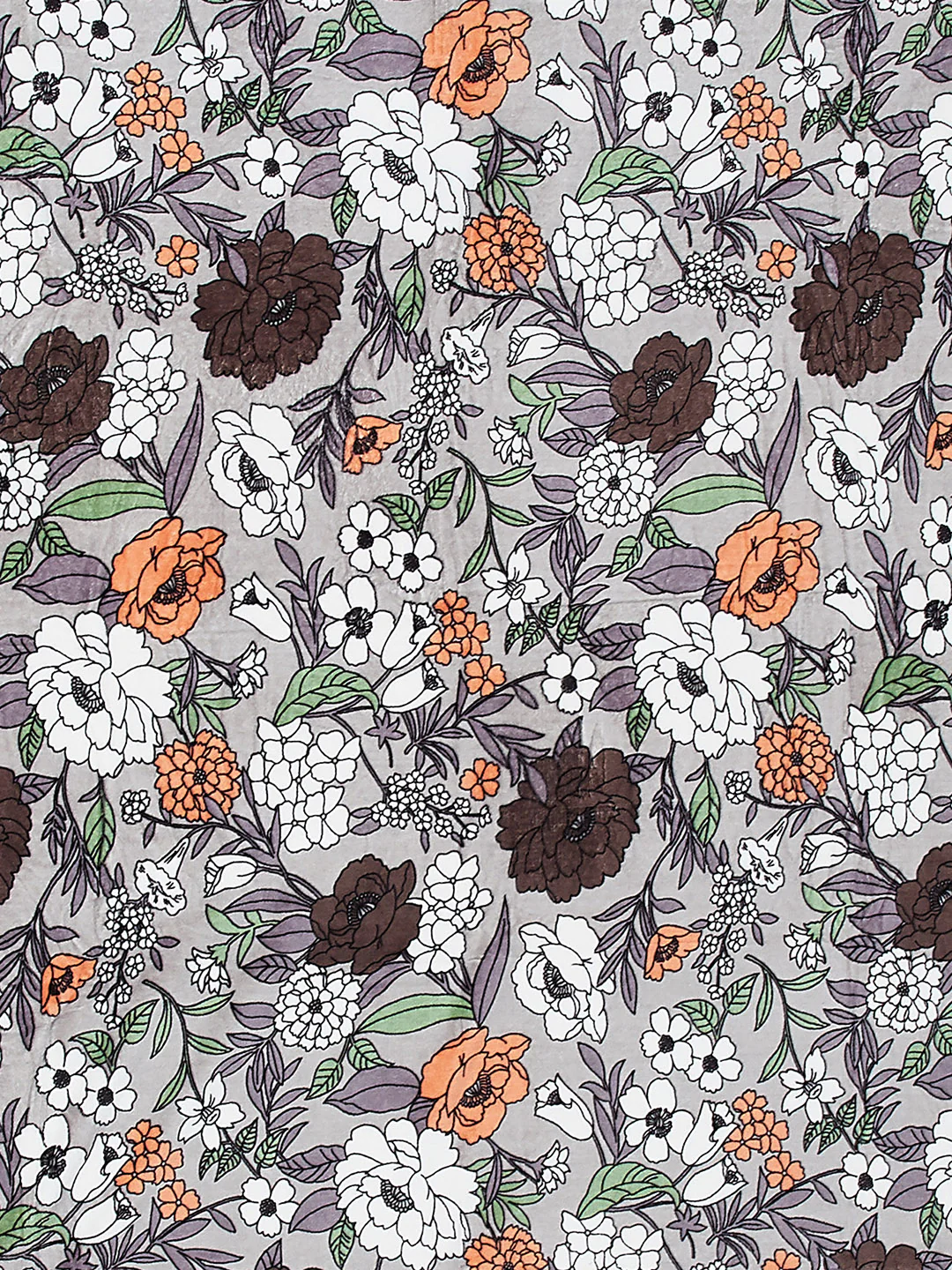 Floral Print Single Bed 210 GSM Blanket for AC Room - (Grace) - Image 5