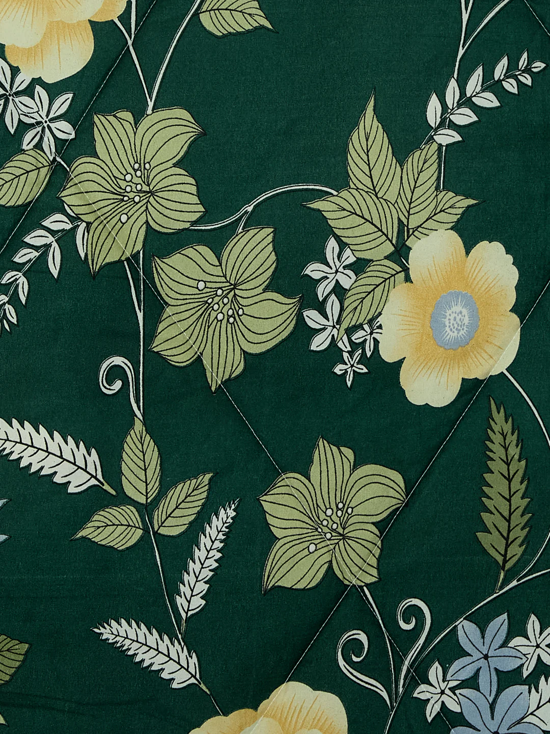 Floral Print Single Bed 3 Ply 105 GSM Comforter Timeless Collection Weight 950 g - Image 6