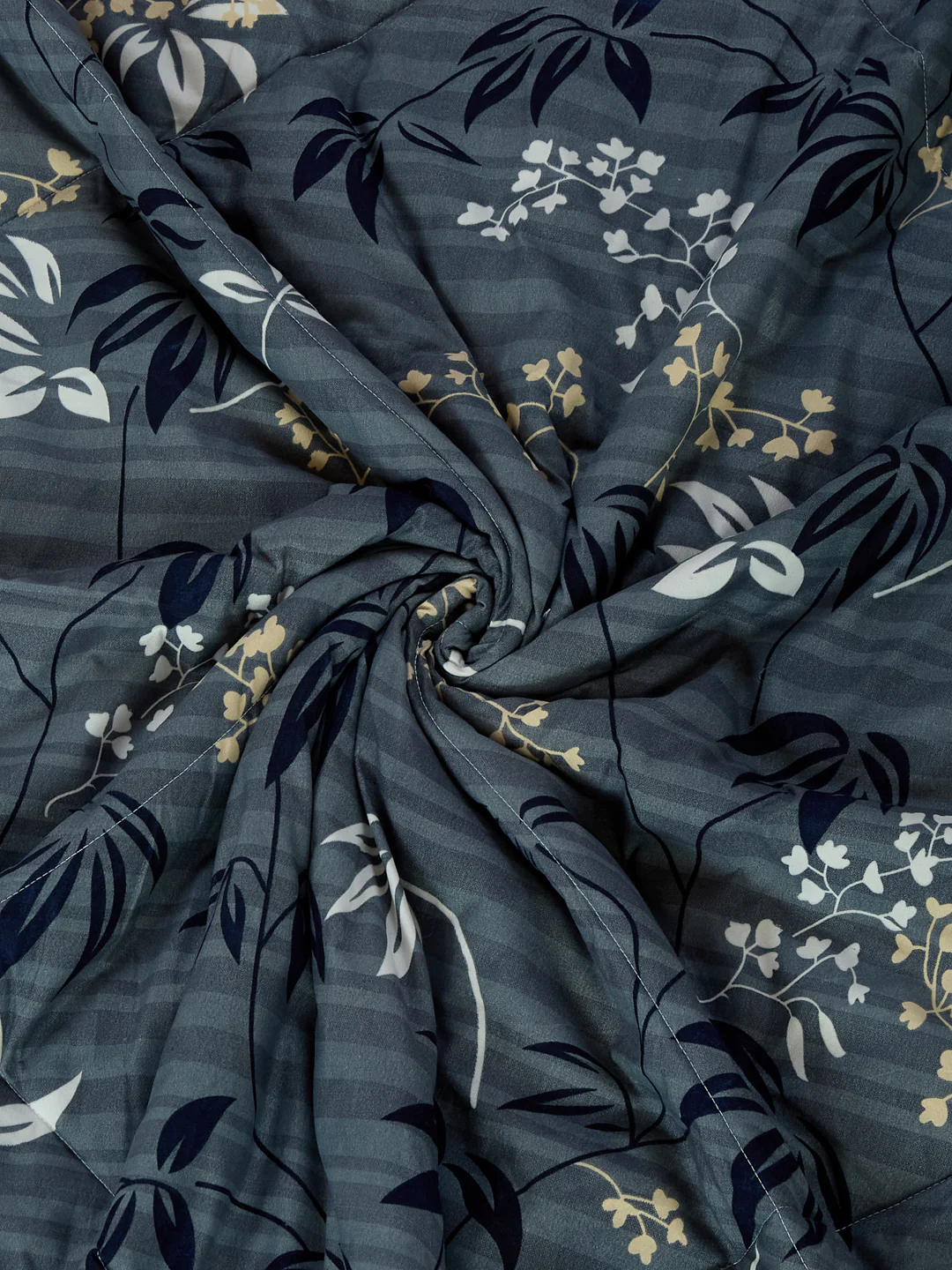 Floral Print Single Bed 3 Ply 105 GSM Comforter Timeless Collection Weight 950 g - Image 7