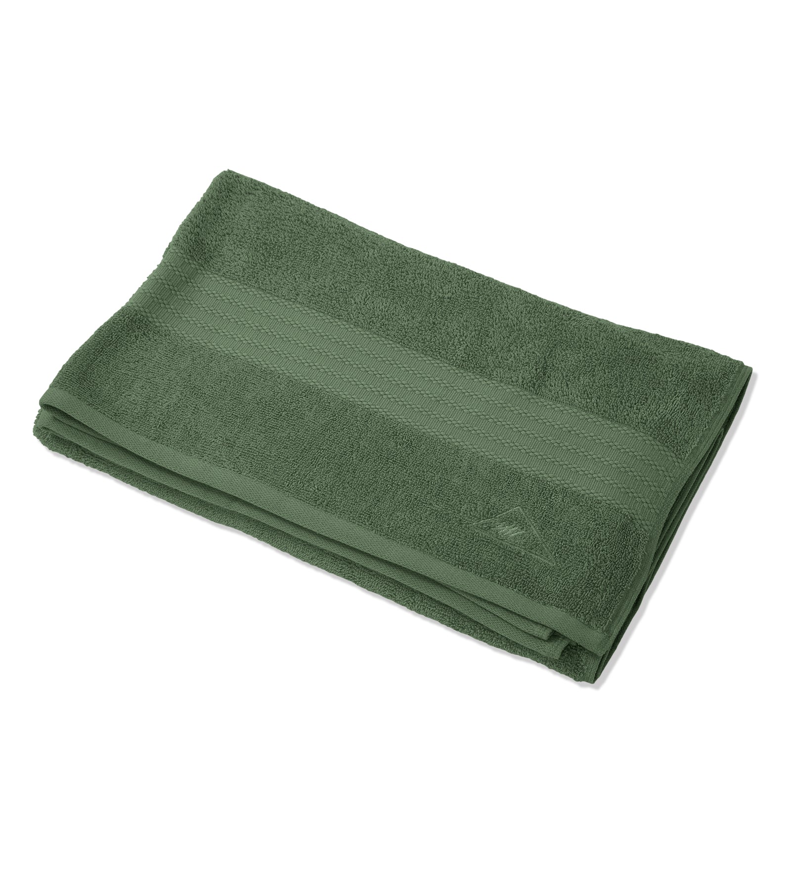 Green Pure Cotton Solid 380 GSM Bath Towel 1 Piece (Jazz Collection) - Image 4