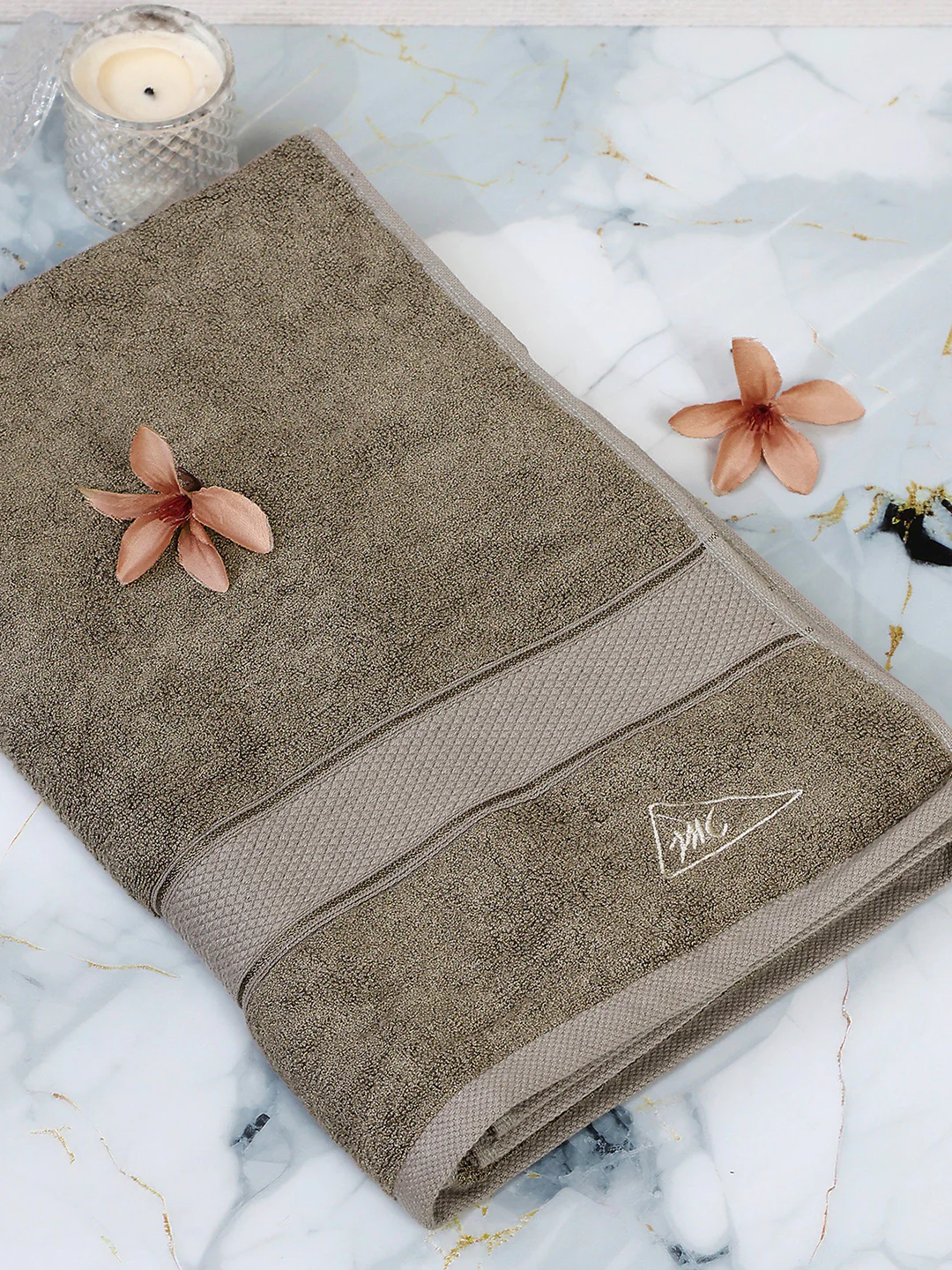 Grey Bamboo Solid 600 GSM Bath Towel (Bamboo)