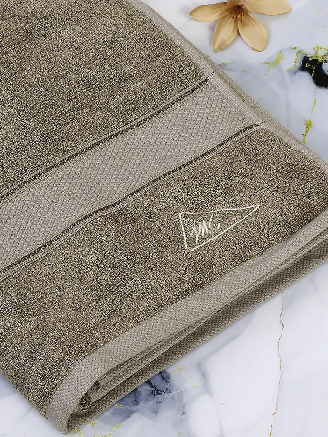 Grey Bamboo Solid 600 GSM Bath Towel (Bamboo) - Image 6