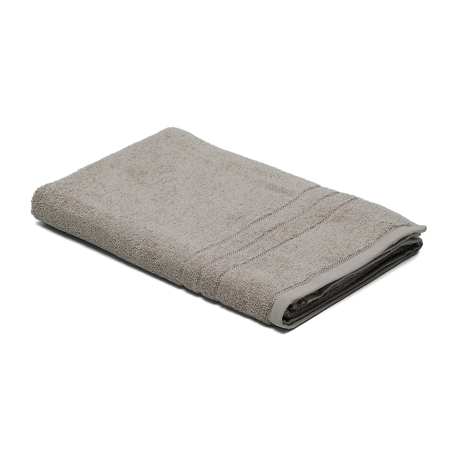Grey Cotton 350 GSM Bath Towel - Image 2